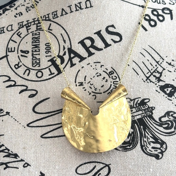 Sculptural Scroll Necklace - Picture 4 of 6